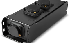 Priză de alimentare IP65 In | 3 x ieșire IP65 Adam Hall PRO PORT 2TT